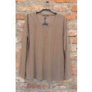 Zeitlos by Luana Shirt 565 cappuccino Perforierung Gr. 46...