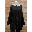 Lagom Big Shirt One Size schwarz mit Print