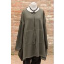 PLÜ PLUSLAVIE Sweat Longjacke My Sisters Jacket olive