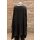 PLÜ PLUSLAVIE Ribbonjacke long black