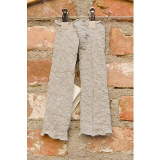 by basics Stulpe grey melange Bubble Wool