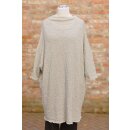 by basics Tunika Kleid Bubble Wool dawm grey melange