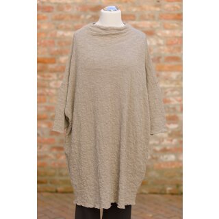 by basics Tunika Kleid Bubble Wool elephant melange