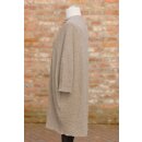 by basics Tunika Kleid Bubble Wool elephant melange