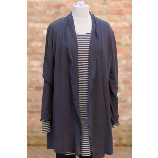 by basics Cardigan offene Kante charcoal