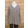 by basics Merino V raw charcoal / dawn grey melange Gr. XXL