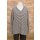 by basics Merino V raw charcoal / dawn grey melange Gr. XXL