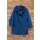 Hopsack Winterjacke long blau