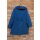 Hopsack Winterjacke long blau