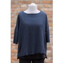 by basics Merino Shirt U Boot blue mood