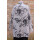 Zeitlos by Luana Blusenjacke 142 Oversize schwarz weiss Print